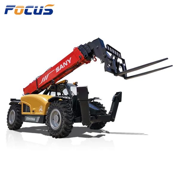 Customize Telescopic Boom Telehandler with Hydraulic Fork/Digger Bucket for Agriculture Construction 