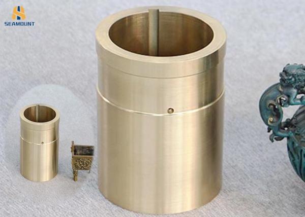 Centrifugal Casting Slide Bush Bearing Mining Machinery Spare Parts With Oil Groove