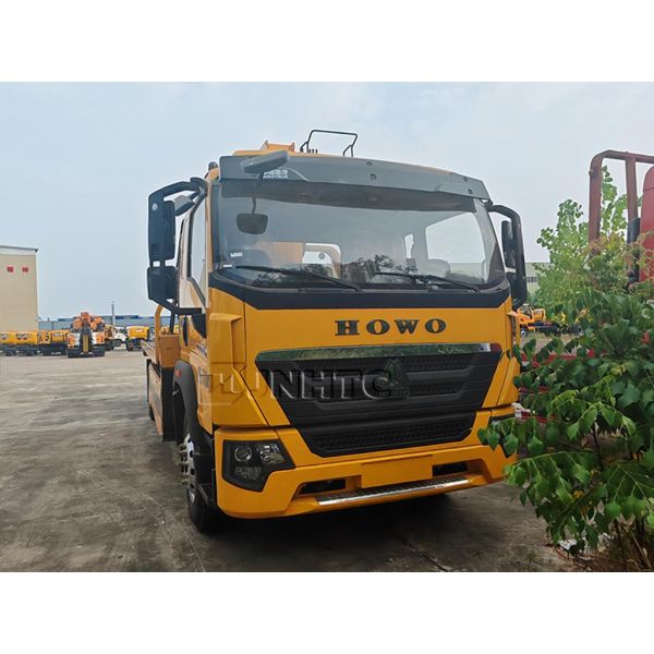 Грузовик Howo Wrecker 4x2 6 колес 340hp грузовик Wrecker с прямой рукой крана хорошая цена