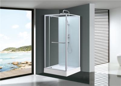 Fashion Pivot Door， Corner Shower Stalls , Square Shower Cabin with Grey acrylic tray