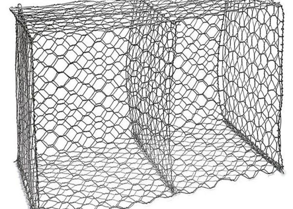 Galvanized Stone Basket Gabion Wire Mesh Gabion Fence System