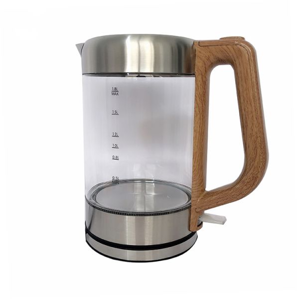 Most Popular home appliance Glass Electric Kettle 1.8L 1800W Glass Body Design