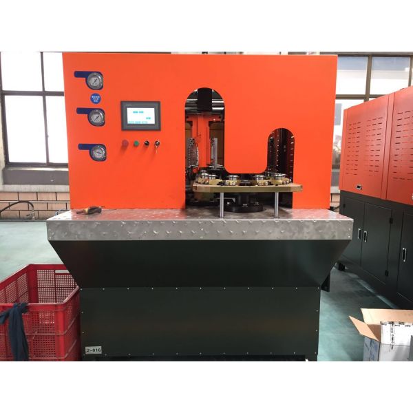 Infrared Heating System Blow Injection Molding Machine , Pet Blowing Machine 