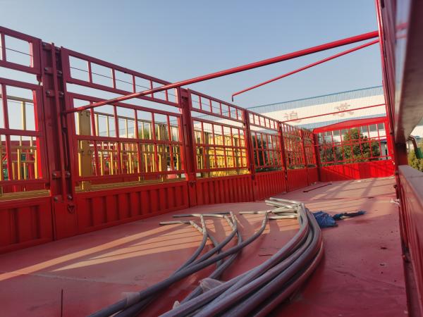 3 Axle Stake Cargo Trailer 60T/80T Fence Semi-Trailer Trailer