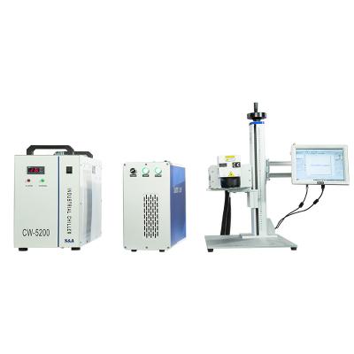 High Precise Scan UV Laser Printing Machine 3W 5W For Transparent Materials