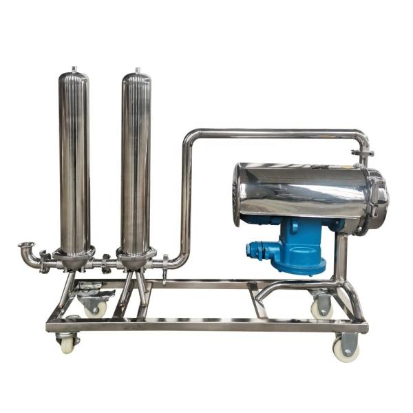 Sistema de filtragem de álcool GHO Casas de filtragem de vodka de aço inoxidável para capacidade de 50 kg