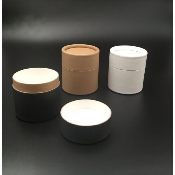 Chocolate sock paper tube containers are food packaging materials made of round cardboard drums.