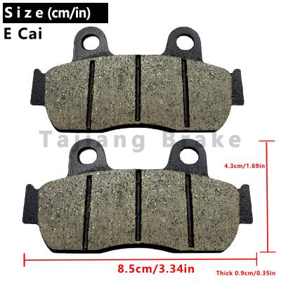Copper Based Low Noise Motor Bike Brake Pads Pair For Honda CRF R X 450 250