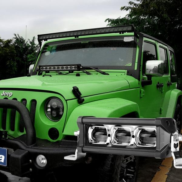 8D 12V 24V E-mark approved New bumper LED light bar,  120W 26.4inch super power truck tractor led bar