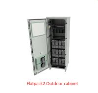 Cabinets extérieurs 48Vdc 700A de télécom de rue d'IP65 Eltek 36KW