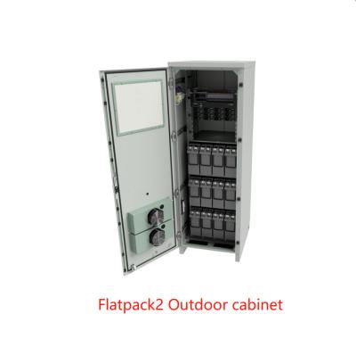 Cabinets extérieurs 48Vdc 700A de télécom de rue d'IP65 Eltek 36KW