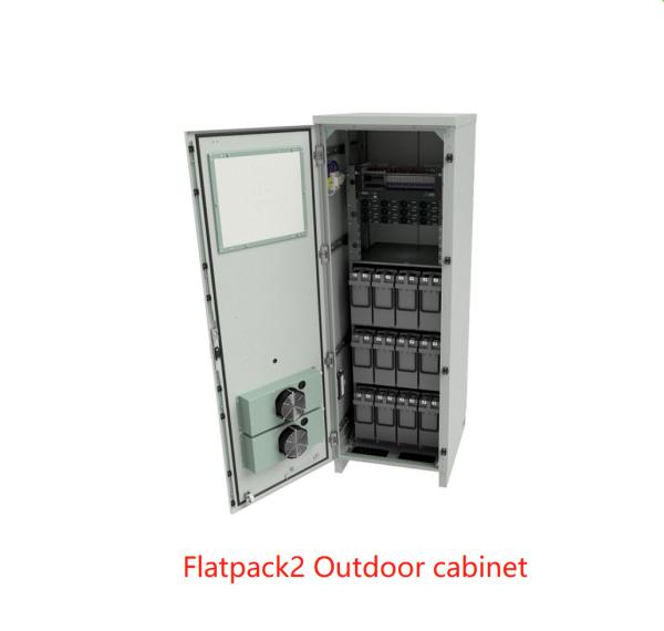 Cabinets extérieurs 48Vdc 700A de télécom de rue d'IP65 Eltek 36KW