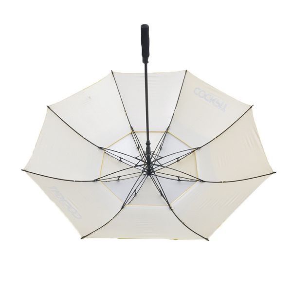 Advertising Umbrella with 30 Super Large Open Diameter and Long Handle Double Umbrella