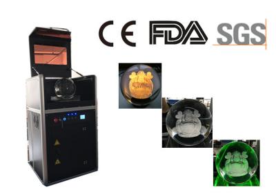 Single Phase 3D Laser Engraving Machine for 200mm Max Diameter Crystal Balls