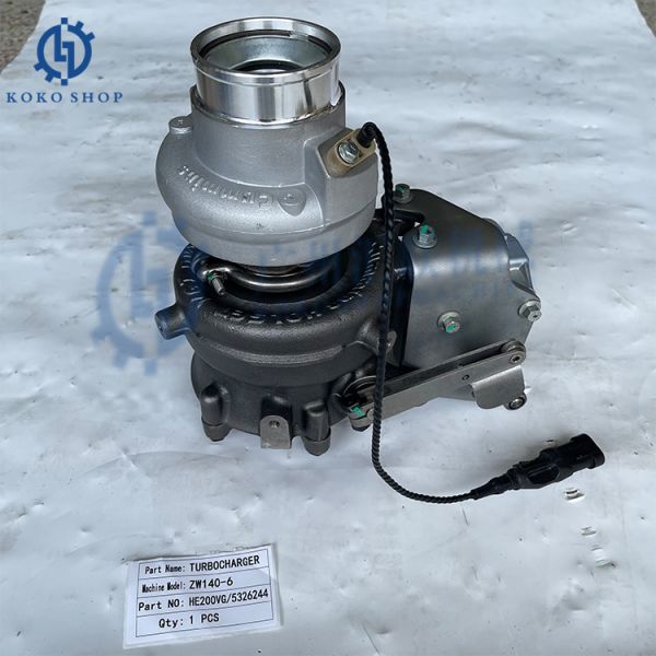 GENUINE Holset Turbo Turbocharger HE200VG 5326244 Fit Cummins ISF2.8T 87KW Euro V Diesel Engine ZW140-6 Wheel Loaders