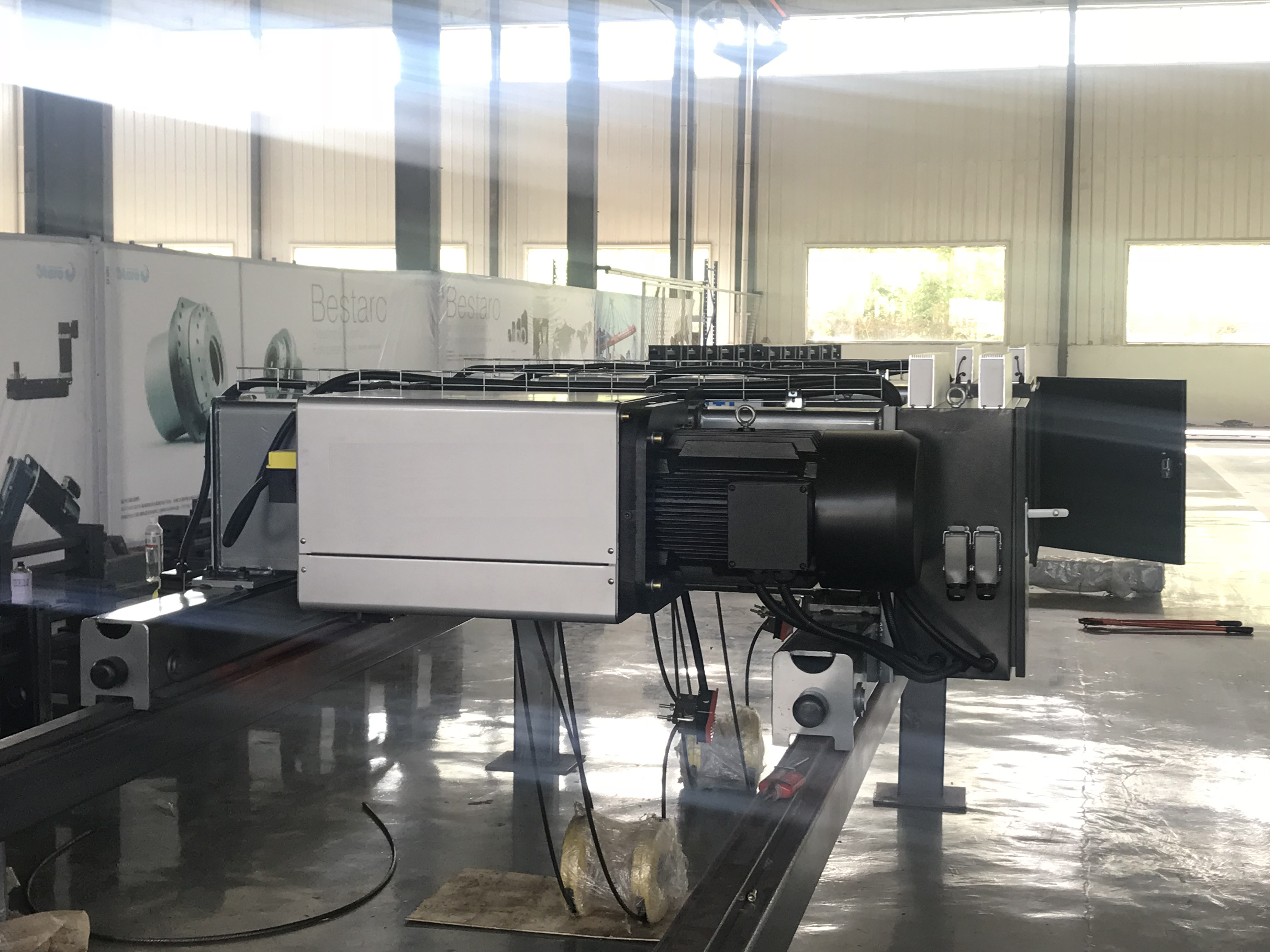 Двойная электрическая лебедка 2~100T луча