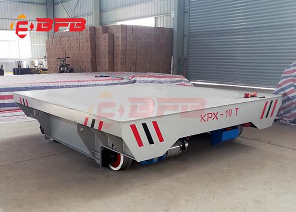 CE Bulk Material Handling Equipment Battery Powered Cart On Rails 12 Months Warranty
