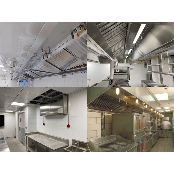 Double Bottles Automatic Protection Commercial Kitchen Fire Suppression System For Restaurant Hotel Fire Fight