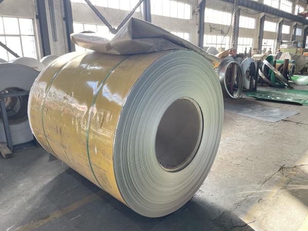 Custom Cold Rolled Stainless Steel Sheet Coil / Strip 304 With 0.05mm