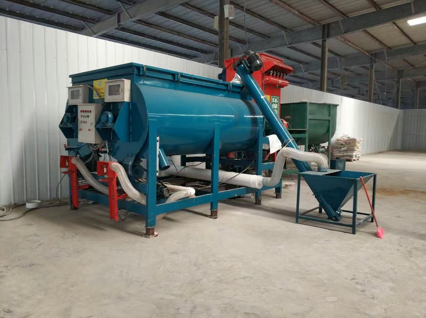 Simple Type Dry Powder Mortar Mixing Machine Production Line for Dry Mortar Devices
