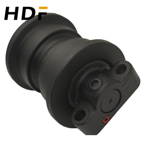 Wear Resistant PC60 PC60-5 Komatsu Excavator Track Rollers Smooth Finish