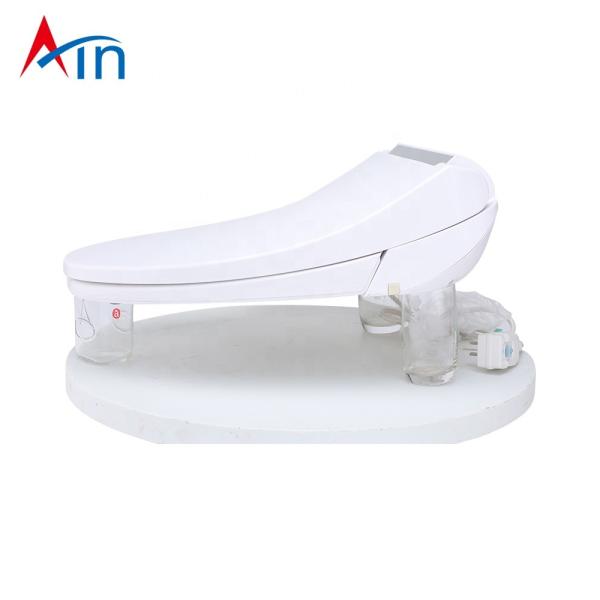 Plastic automatic toilet lid,easy installation toilet seat lid, intelligent smart heating toilet seat lid cover