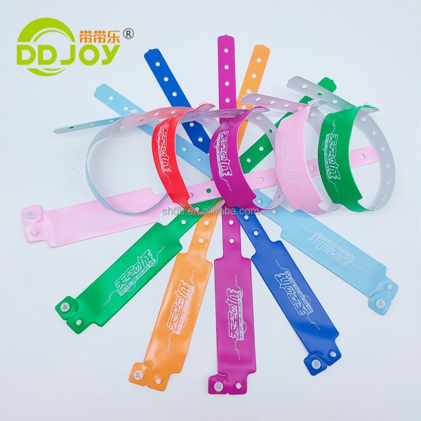 Waterproof Custom Printed PVC/Vinyl Identification Wristband for Event Identification