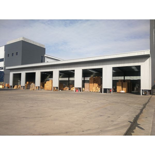 EN1900 Steel Structure Warehouse Gr50 Zinc Coated  Prefabricated Warehouse For Sale