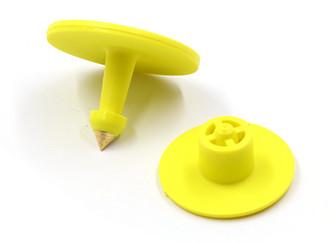 Animal Tracking Round U Code TPU UHF RFID Tags Labels