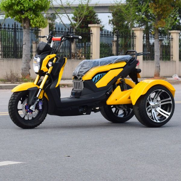 All Tube Type Controller Double Seat Adult Electric Tricycle for Elder/Three Fat Wheel Electric Bicycle