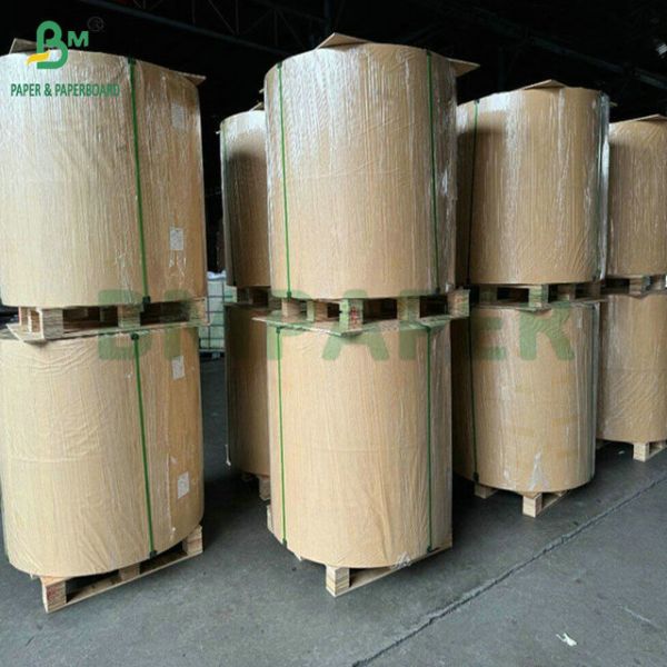 120gr 150gr Sturdy White Bleached Kraft Paper For Shopping Bags 787mm 1092mm