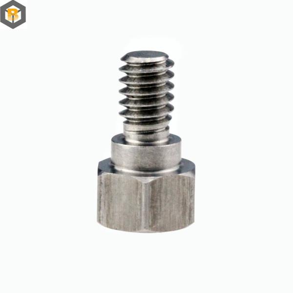 Special Fasteners BY-0513 Stainless Steel Custom Shoulder Screw with Polishing Finish
