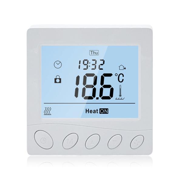 Glomarket LCD Thermostat Large Screen Tuya Digital Smart Room Programmable Air Thermostat High Quality Anti-Flammable