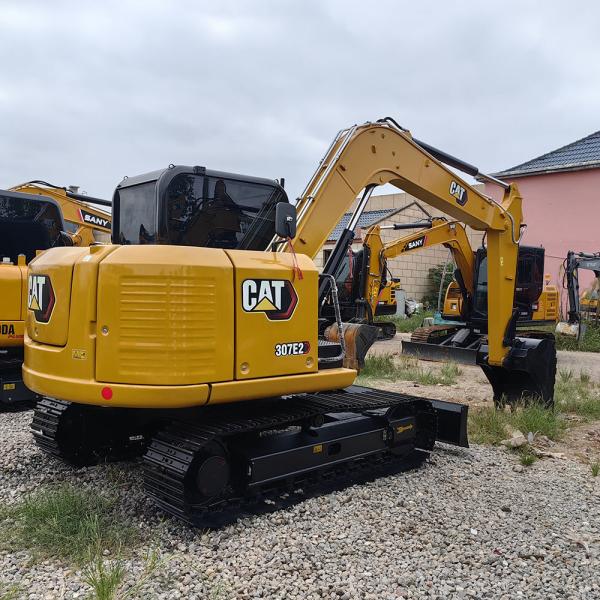 Used Cater Digger CAT307E2 construction machinery hydraulic crawler 7ton CAT Excavator for sale