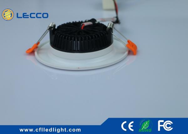 IC Driver SMD Led Ceiling Downlights , Adjustable Recessed Lighting Snowflake Type