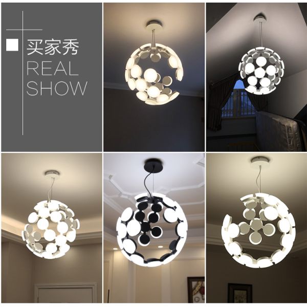 Светильник современного круглого фонарика привесной для крытых домашних приспособлений освещения