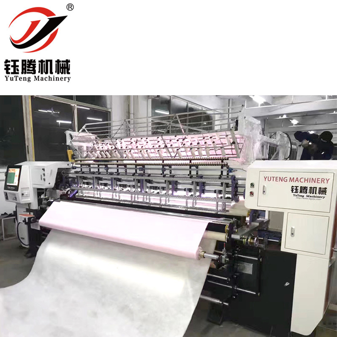 Компьютеризированный замок сшивать много иглы Quilting Machine сшивать длина 2-12 мм регулируемый