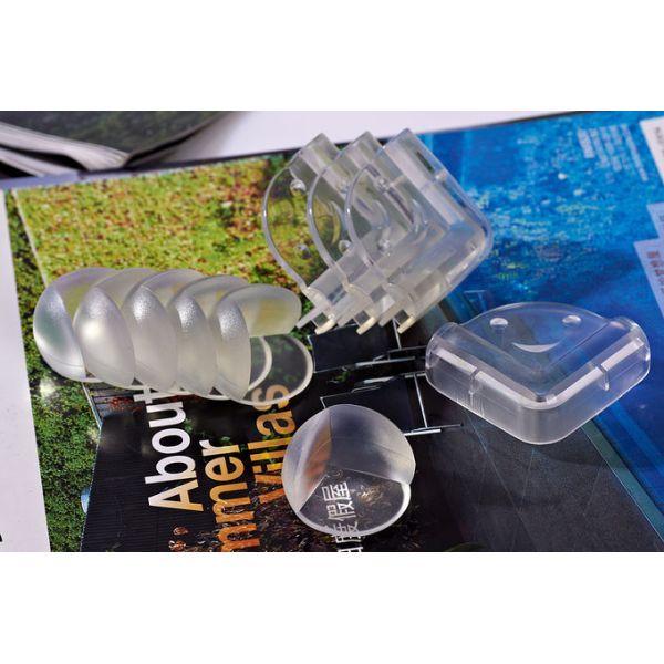 Small Baby Safety Corner Guards For Furniture , Table Corner Safety Guards