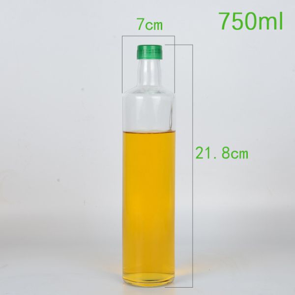 Контейнер бутылки оливкового масла толстой стены стеклянный с затвором Споут/винта