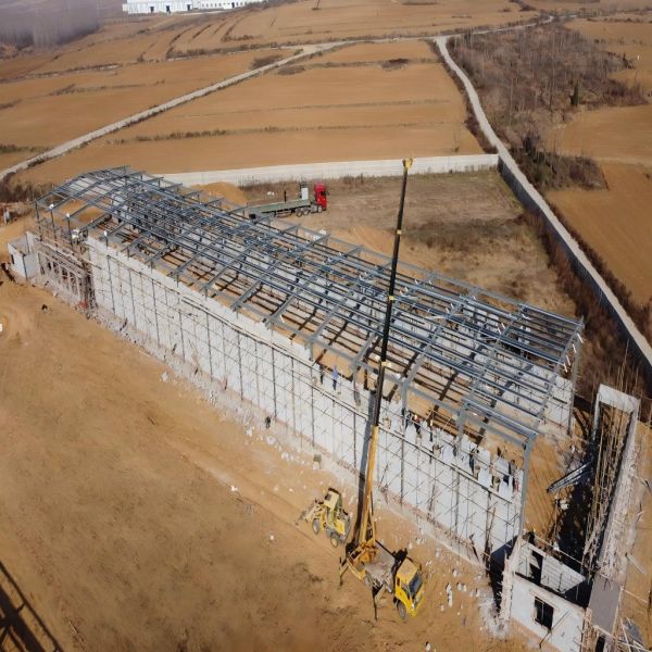 Prefabricated Steel House Chicken Coop Steel Buildings Farm Steel Structure Chicken House