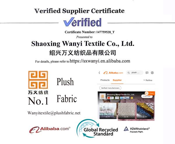 wholesale faux jacquard soft cotton fleece fabric for clothing blankets for winter pillows cushion