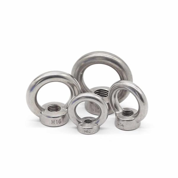 DIN582 Safety And Stability Custom Size Stainless Steel Eye Nuts