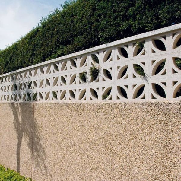 Very lightweight Foamed Ceramic Hollow Brick Facade Panels Wall Block