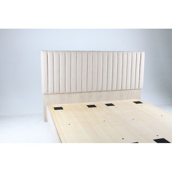 Hotel Bedroom Furniture Sets Include Fixed Furniture White Color And King Bed