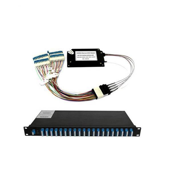 100ГХз 48 мультиплексор разделения АВГ канала ДВДМ Атермал