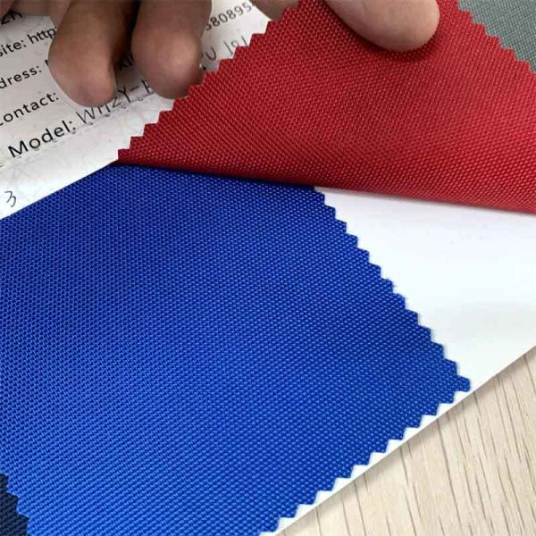 600D rPET Oxford Fabric | Grid Weave Recycled Polyester | Wholesale B2B Supplier China