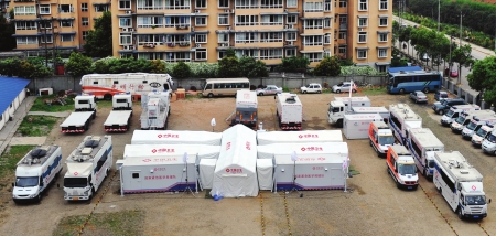 Galvanized Steel 4.0mm 40ft Mobile Cabin Hospital