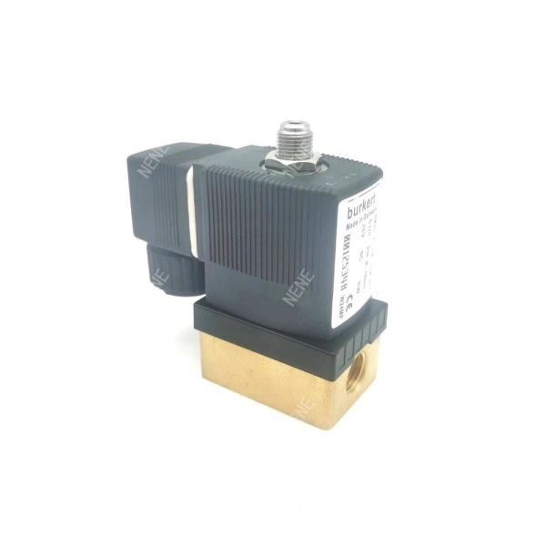 FKM Seal Solenoid Valve G1/4 Inch G1/4 Inch 00125304 6013 Type Direct Action 2/2 Normally Closed 3.0 Flow Hole FKM Seal 220VAC 8W 0~10bar Brass Valve Body