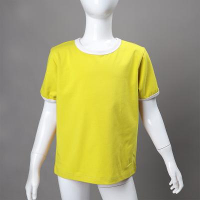 190gsm camisas feitas sob encomenda do algodão T