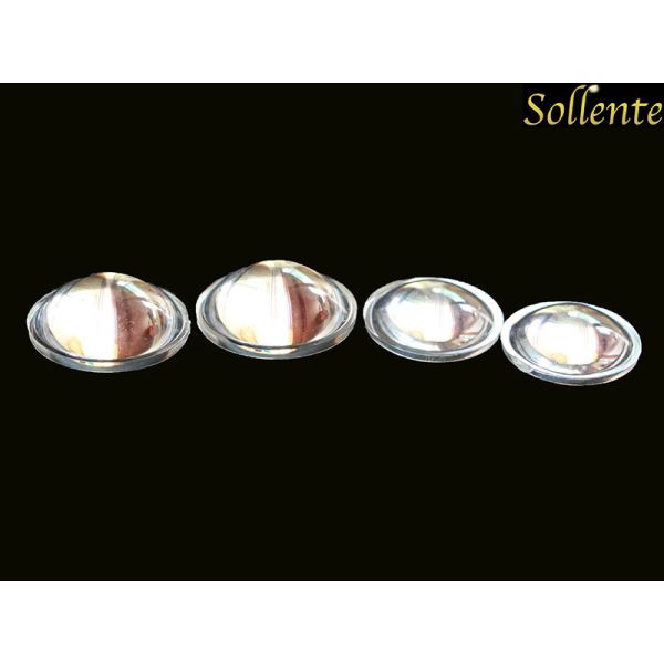 23 Mm Clear Lente Plano Convexa , PMMA Torch LED Optical Lens